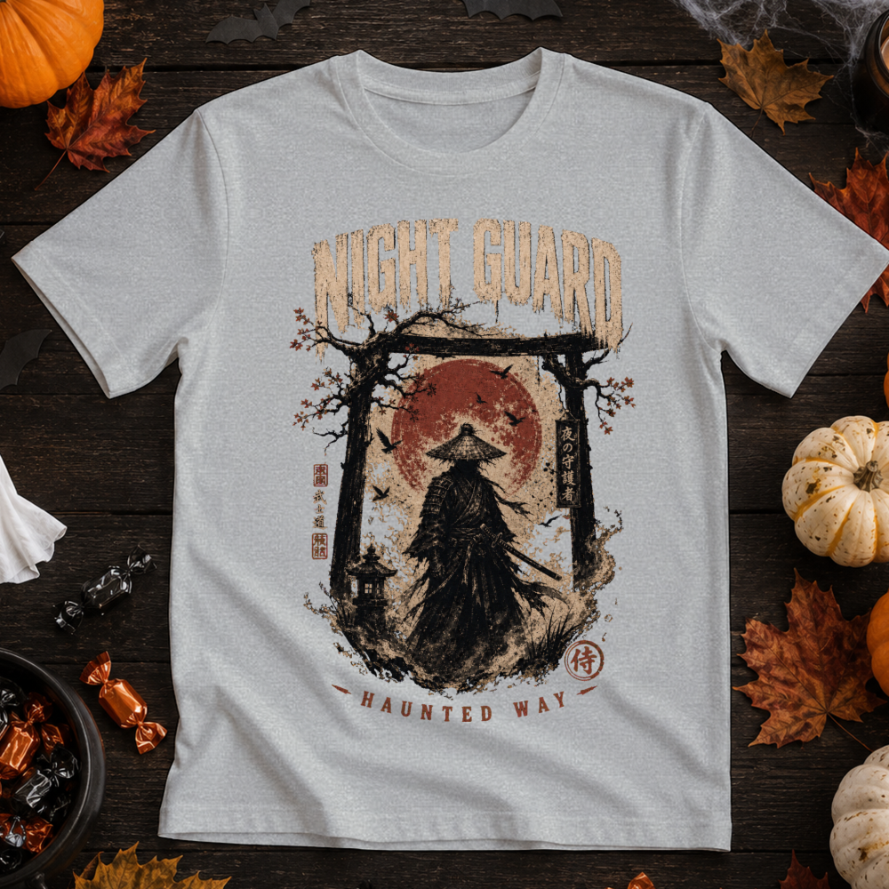 Dark Halloween Samurai T-Shirt