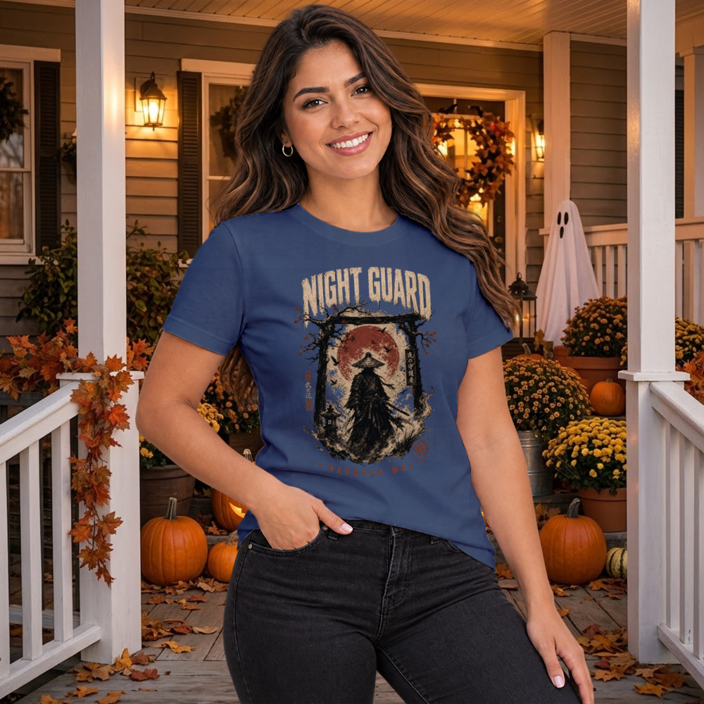 Dark Halloween Samurai T-Shirt