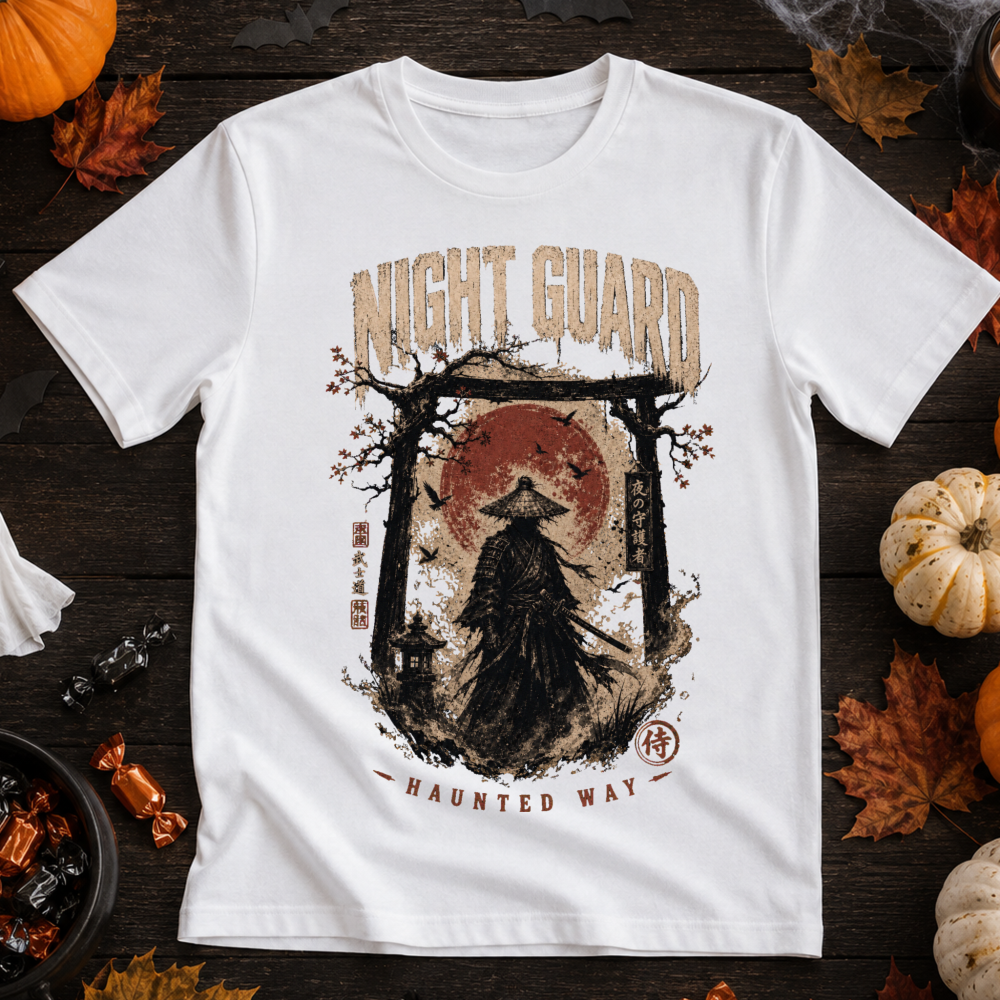 Dark Halloween Samurai T-Shirt