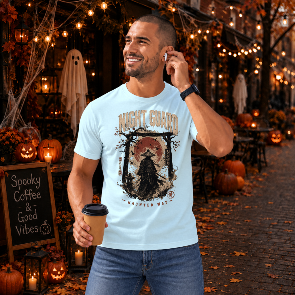 Dark Halloween Samurai T-Shirt