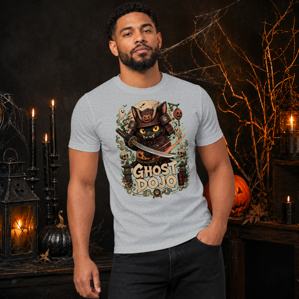 Dark Halloween Samurai T-Shirt