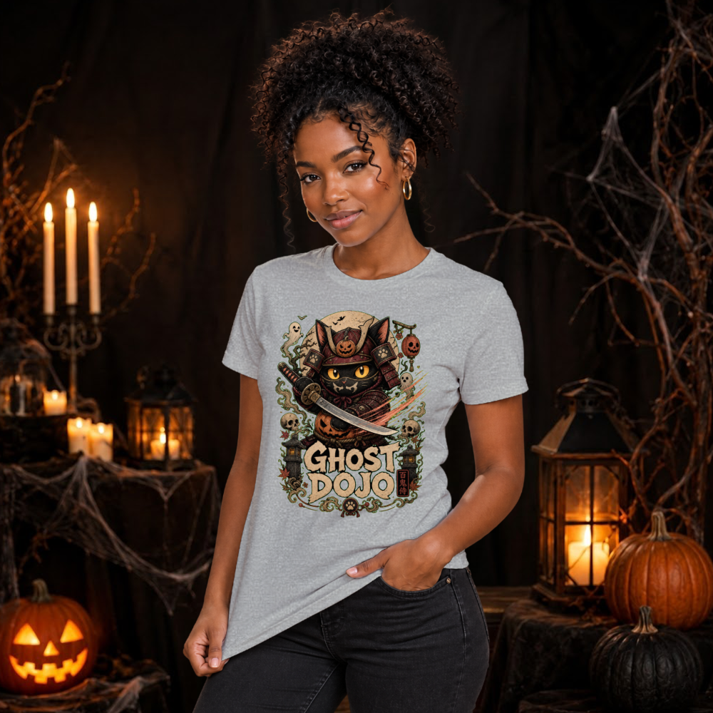 Dark Halloween Samurai T-Shirt