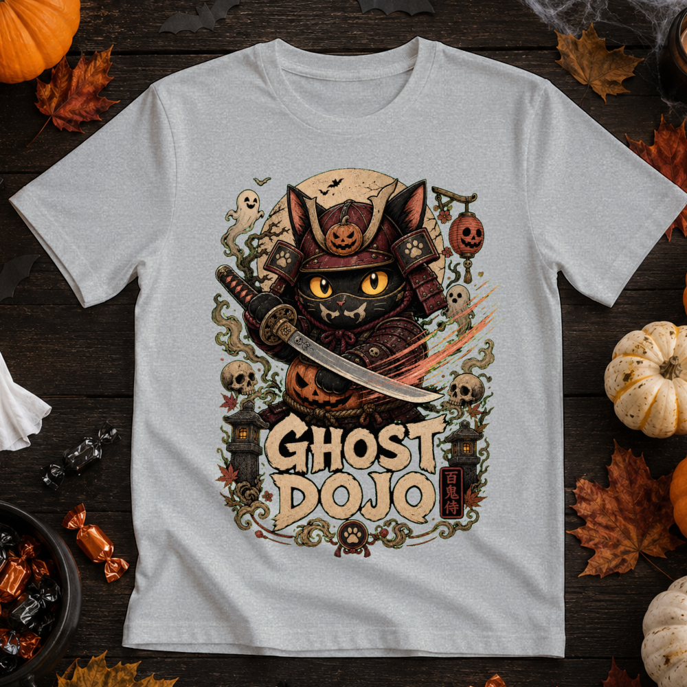 Dark Halloween Samurai T-Shirt