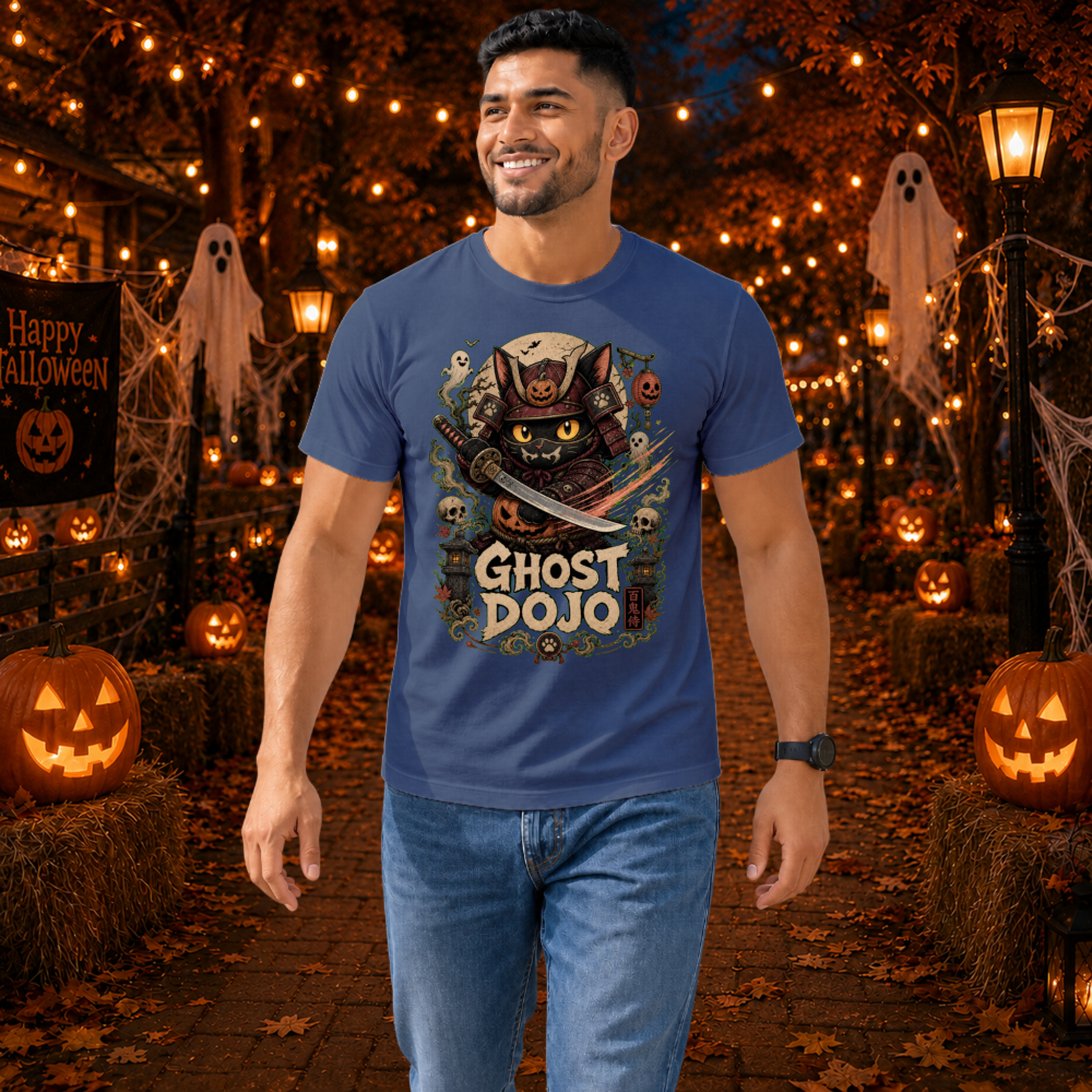 Dark Halloween Samurai T-Shirt