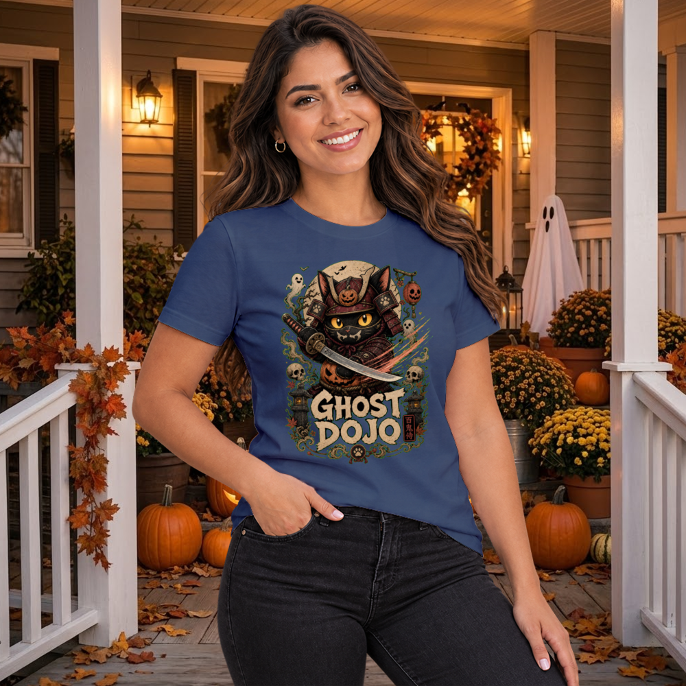 Dark Halloween Samurai T-Shirt