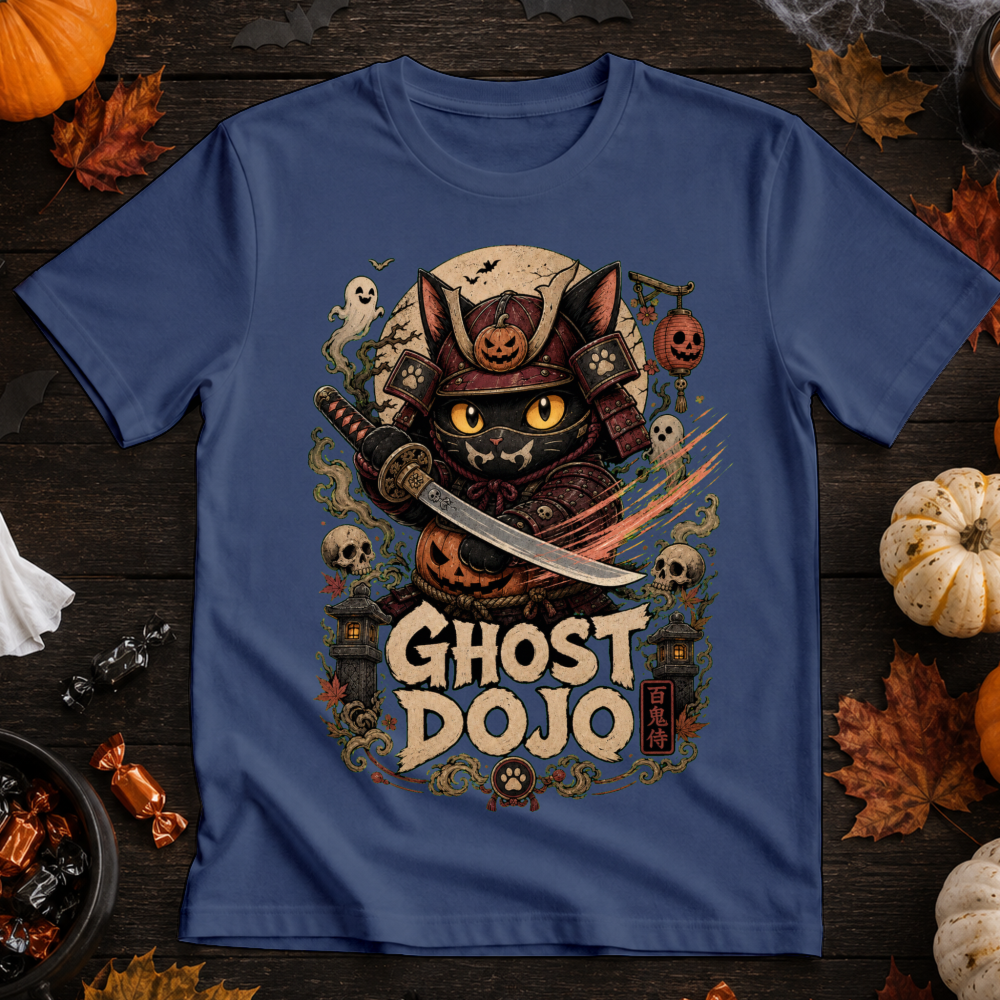 Dark Halloween Samurai T-Shirt