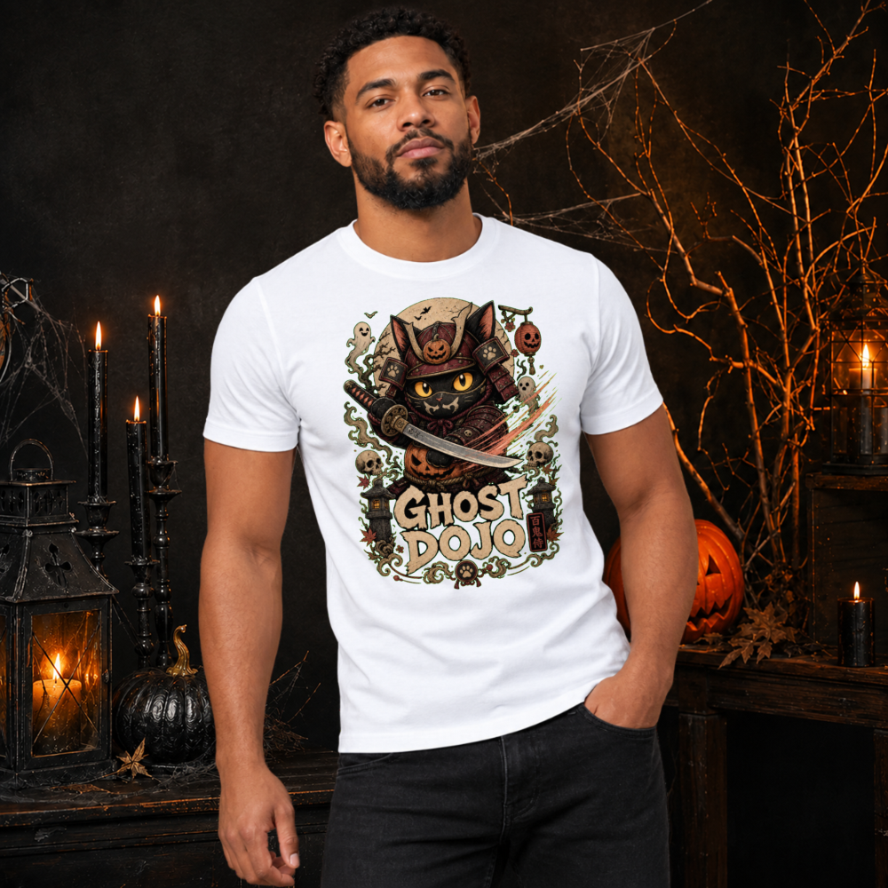 Dark Halloween Samurai T-Shirt