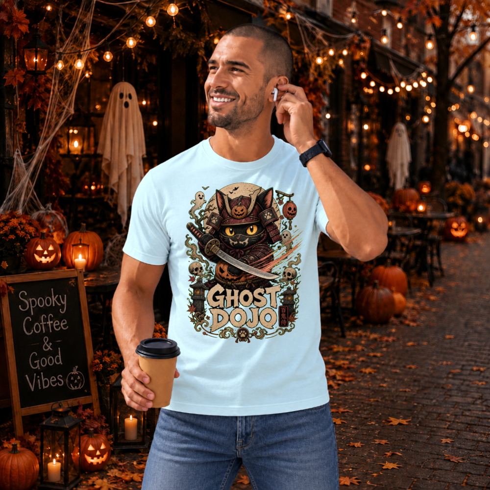 Dark Halloween Samurai T-Shirt
