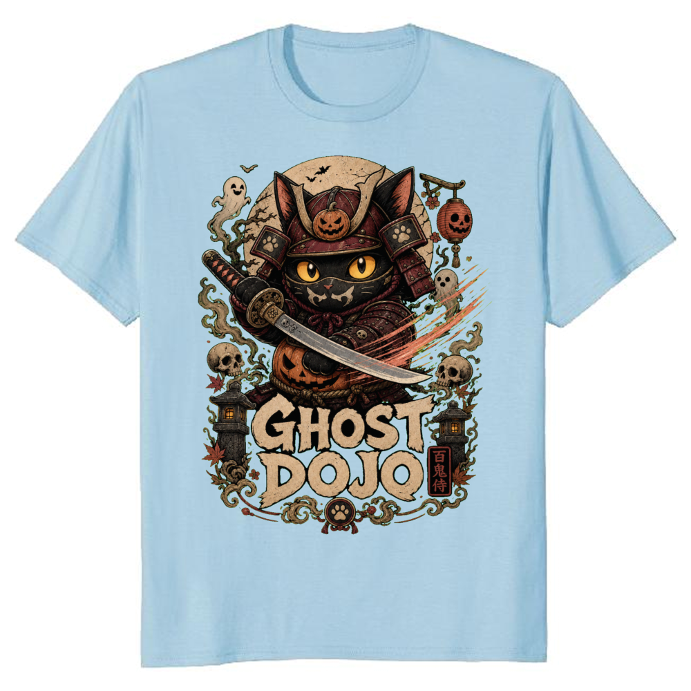 Dark Halloween Samurai T-Shirt