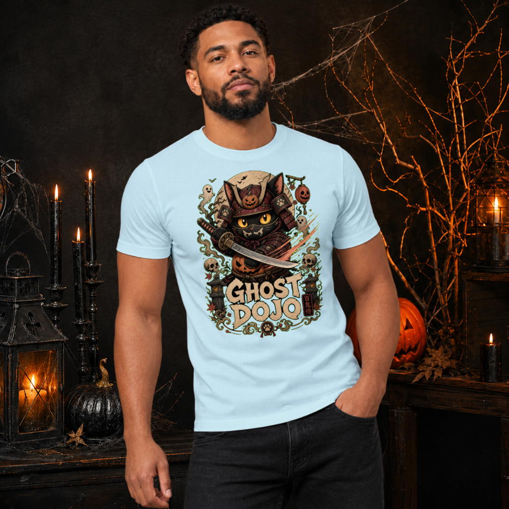 Dark Halloween Samurai T-Shirt
