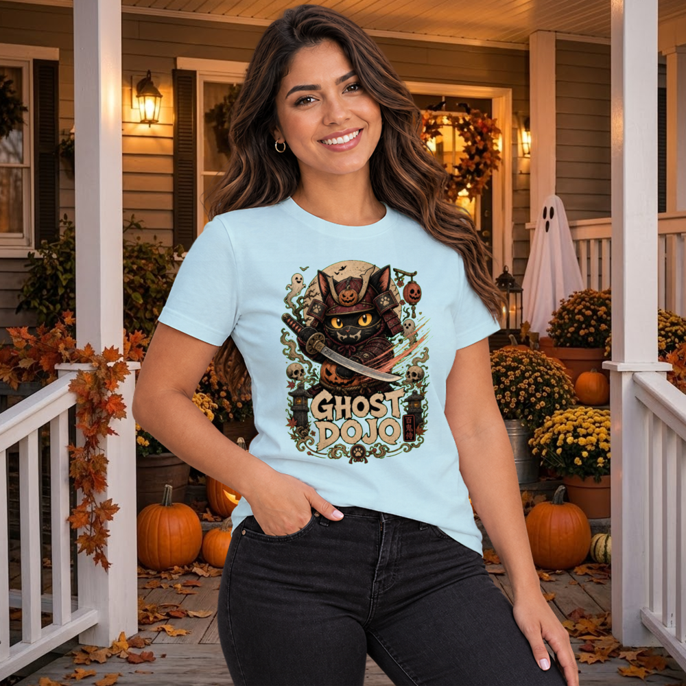 Dark Halloween Samurai T-Shirt