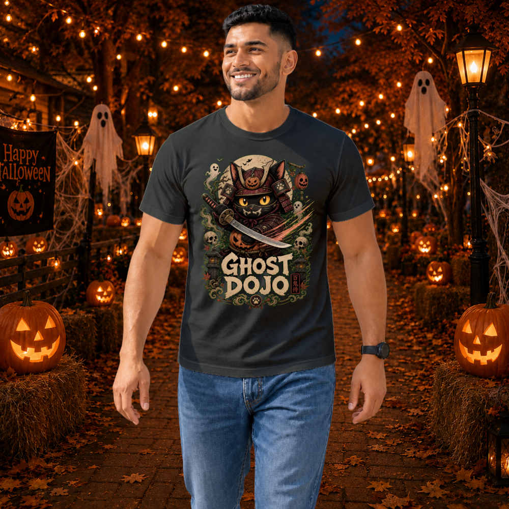 Dark Halloween Samurai T-Shirt