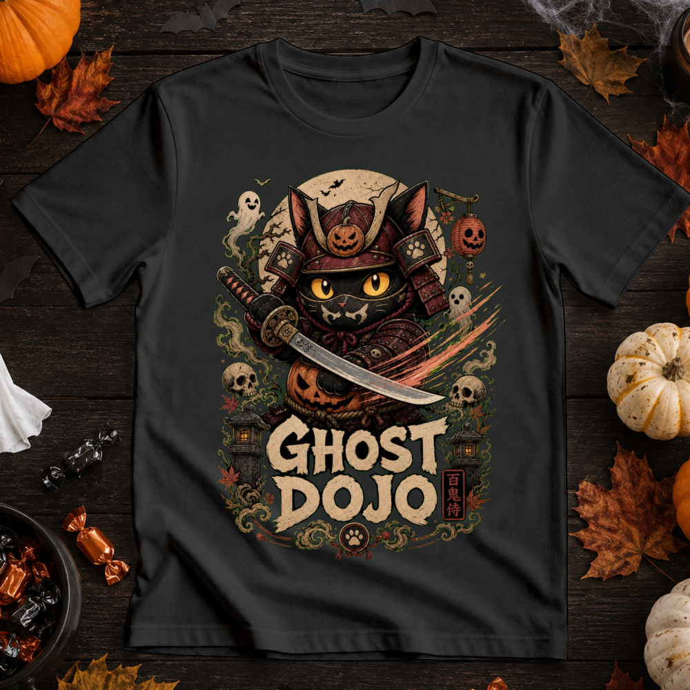 Dark Halloween Samurai T-Shirt