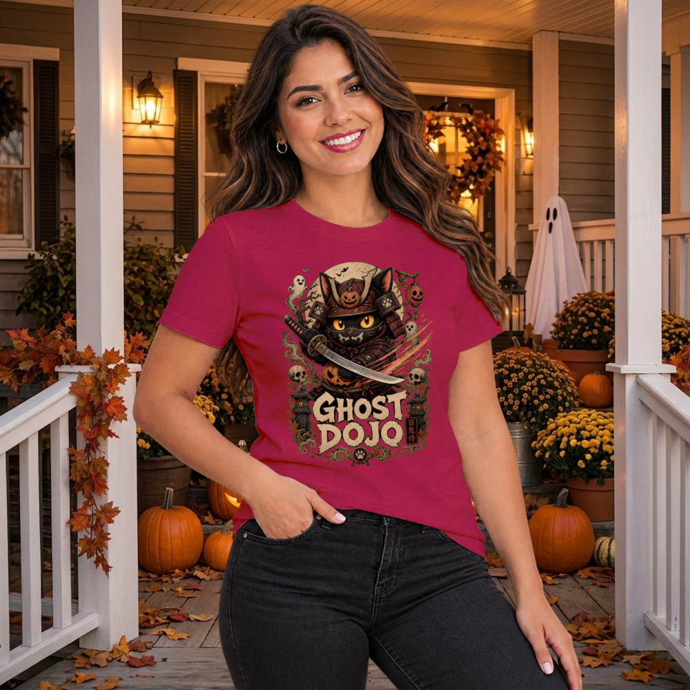 Dark Halloween Samurai T-Shirt
