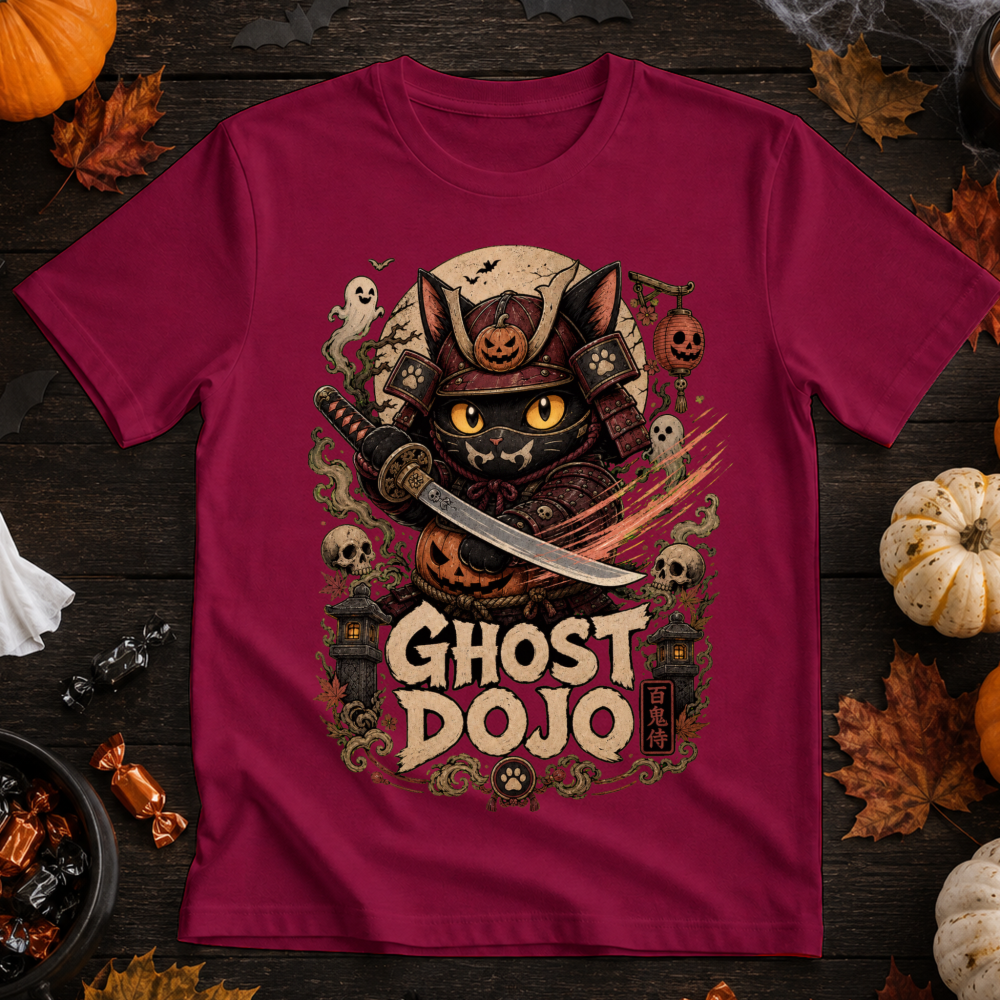 Dark Halloween Samurai T-Shirt