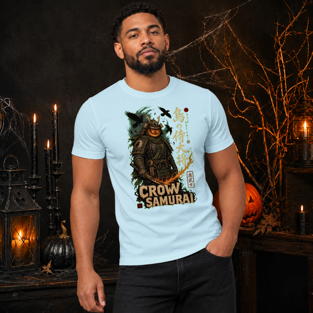 Dark Halloween Samurai T-Shirt