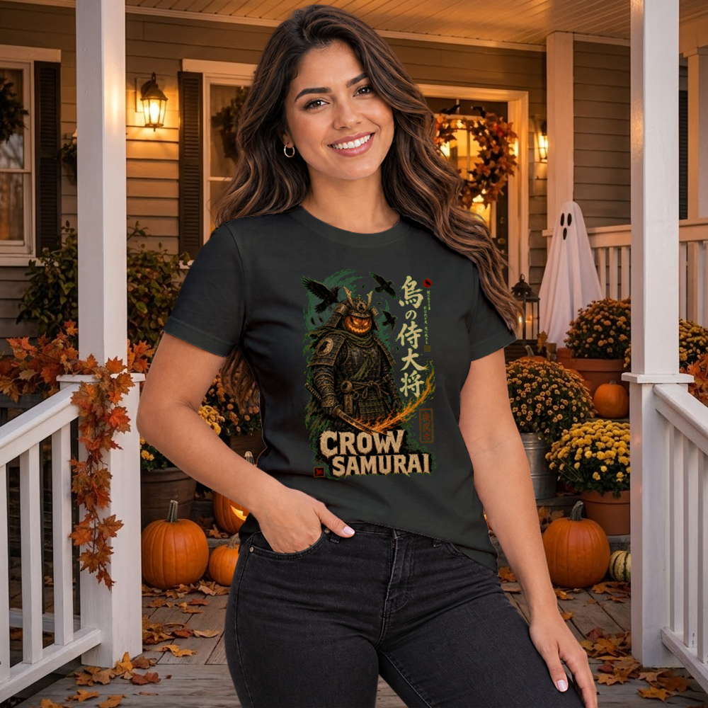Dark Halloween Samurai T-Shirt