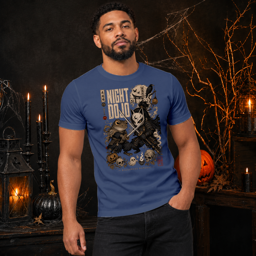 Dark Halloween Samurai T-Shirt
