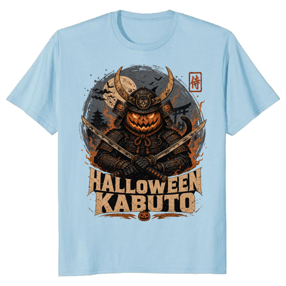 Dark Halloween Samurai T-Shirt