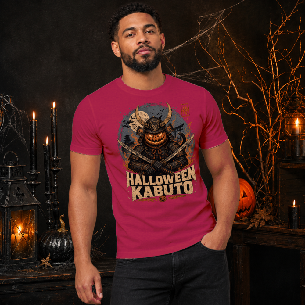 Dark Halloween Samurai T-Shirt
