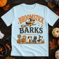 Broomstick Barks Vintage Witch Puppy T-Shirt
