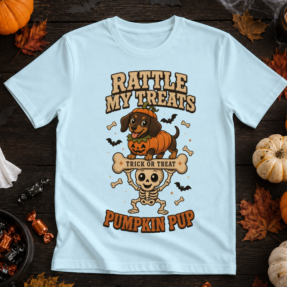 Rattle My Treats Pumpkin Pup T-Shirt