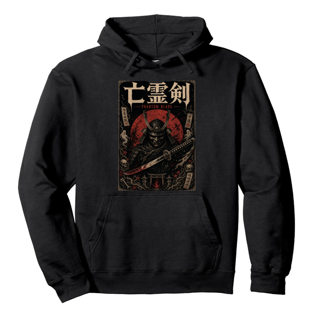 Halloween Samurai Mask Hoodie
