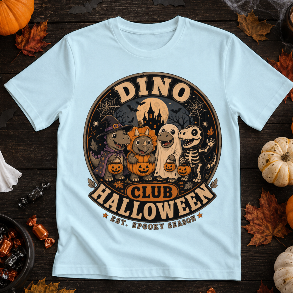Vintage Halloween Dinosaur T-Shirt