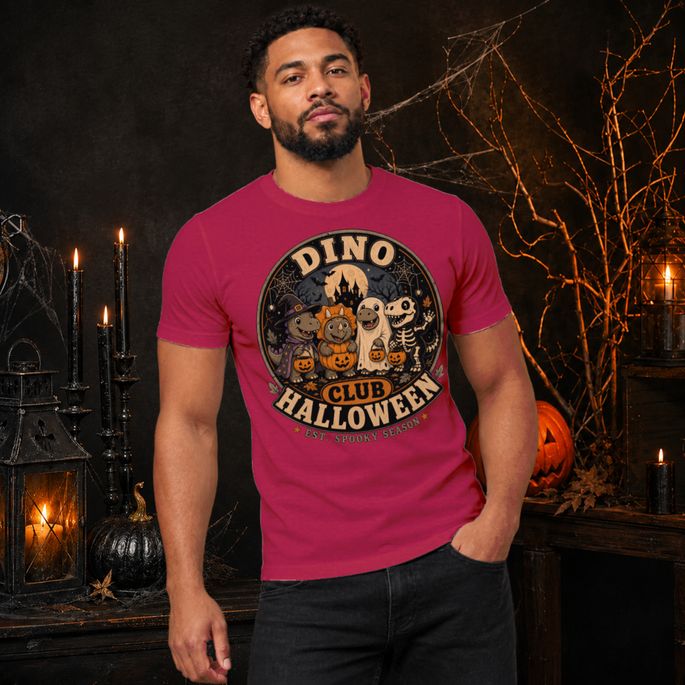 Vintage Halloween Dinosaur T-Shirt
