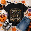 Creep It Together Retro Spider Youth T-Shirt