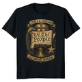 Patriotic Cross American Flag Faith Graphic T-Shirt