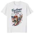 Patriotic Cat Graphic T-Shirt