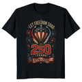 Patriotic Basic Graphic T-Shirt
