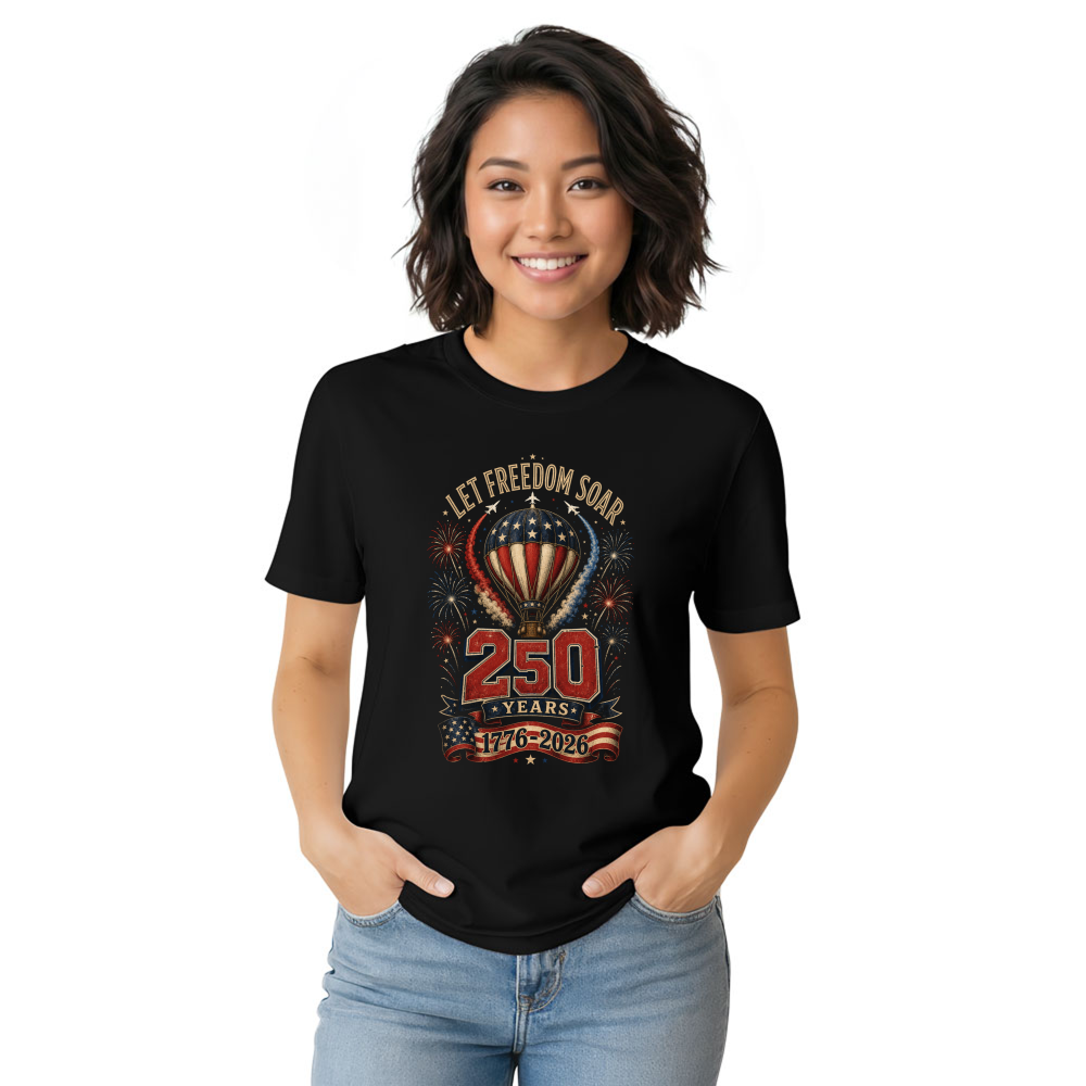 Patriotic Basic Graphic T-Shirt