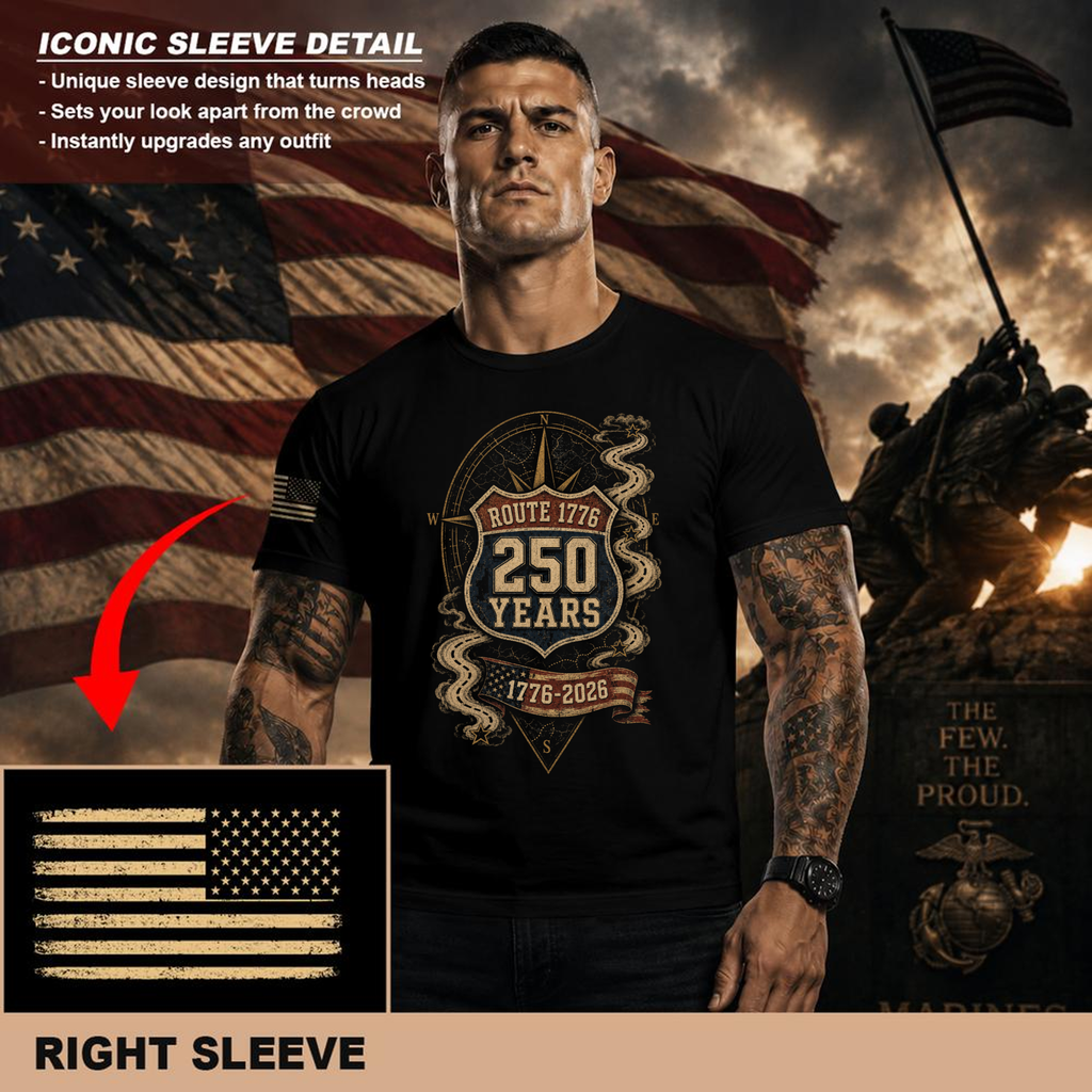 Basic Patriotic USA Pride Graphic T-Shirt
