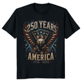 Patriotic Cool Eagles Graphic T-Shirt