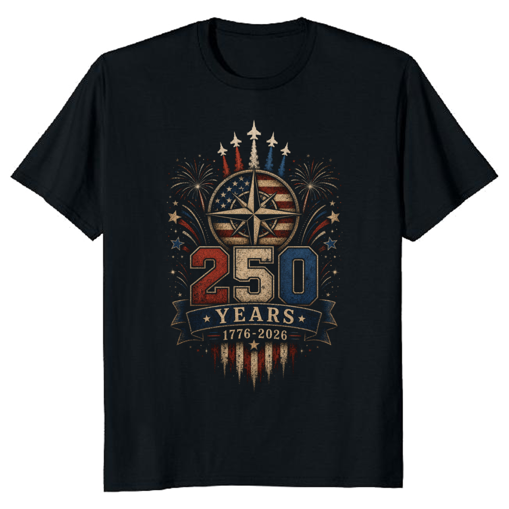 Patriotic Basic USA Pride Graphic T-Shirt