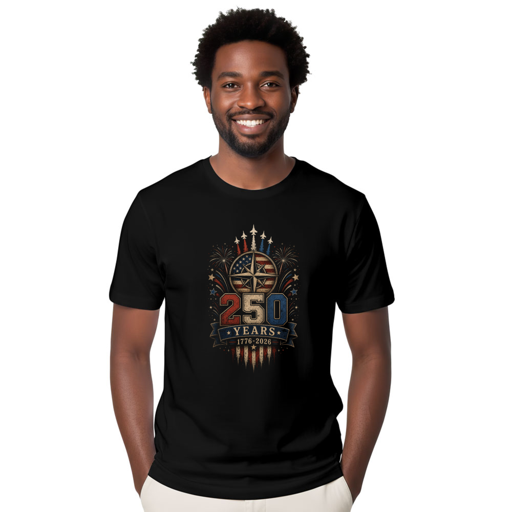 Patriotic Basic USA Pride Graphic T-Shirt
