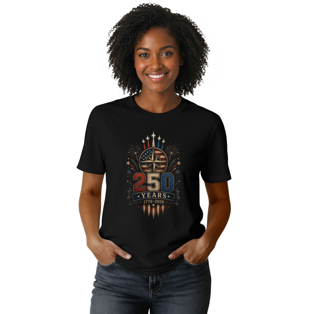 Patriotic Basic USA Pride Graphic T-Shirt