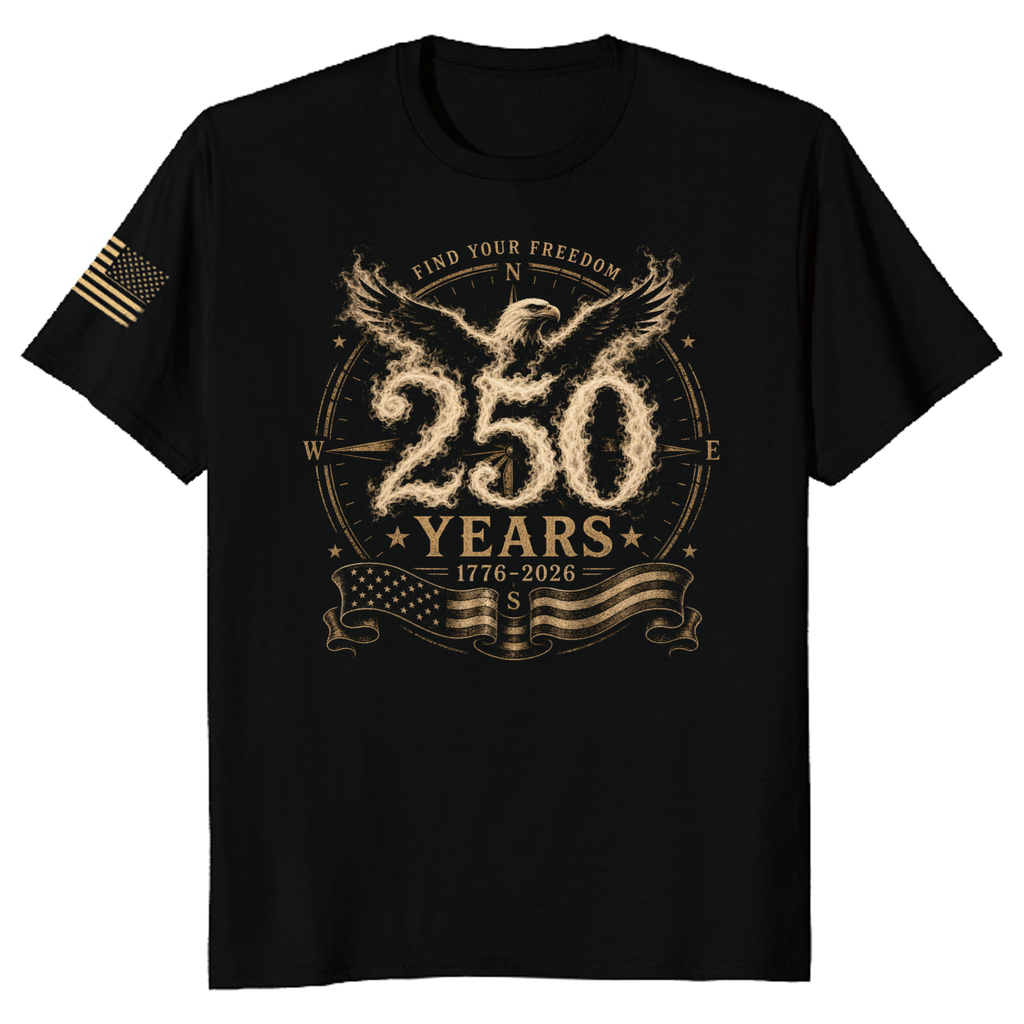 Patriotic Basic Graphic T-Shirt