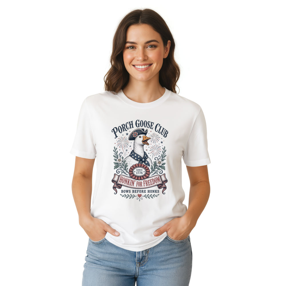 Goose Club Cottagecore Goose Graphic T-Shirt