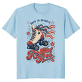 Patriotic Girly Graphic T-Shirt