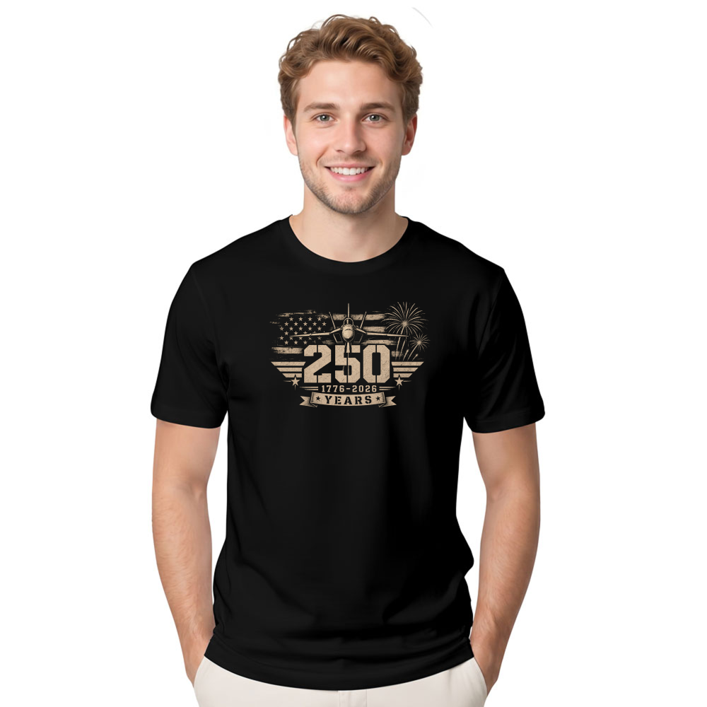 Patriotic Basic Graphic T-Shirt