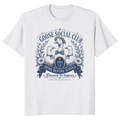 Goose Club Playful Goose Humor Graphic T-Shirt