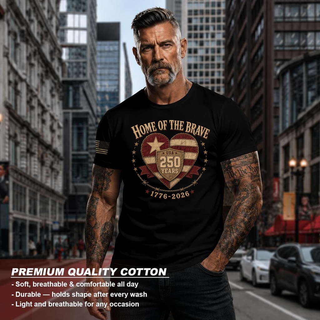 Patriotic American Celebration Graphic T-Shirt