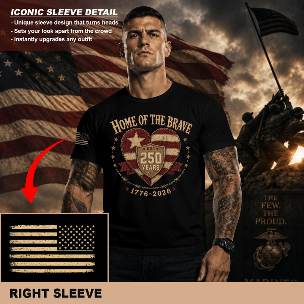Patriotic American Celebration Graphic T-Shirt