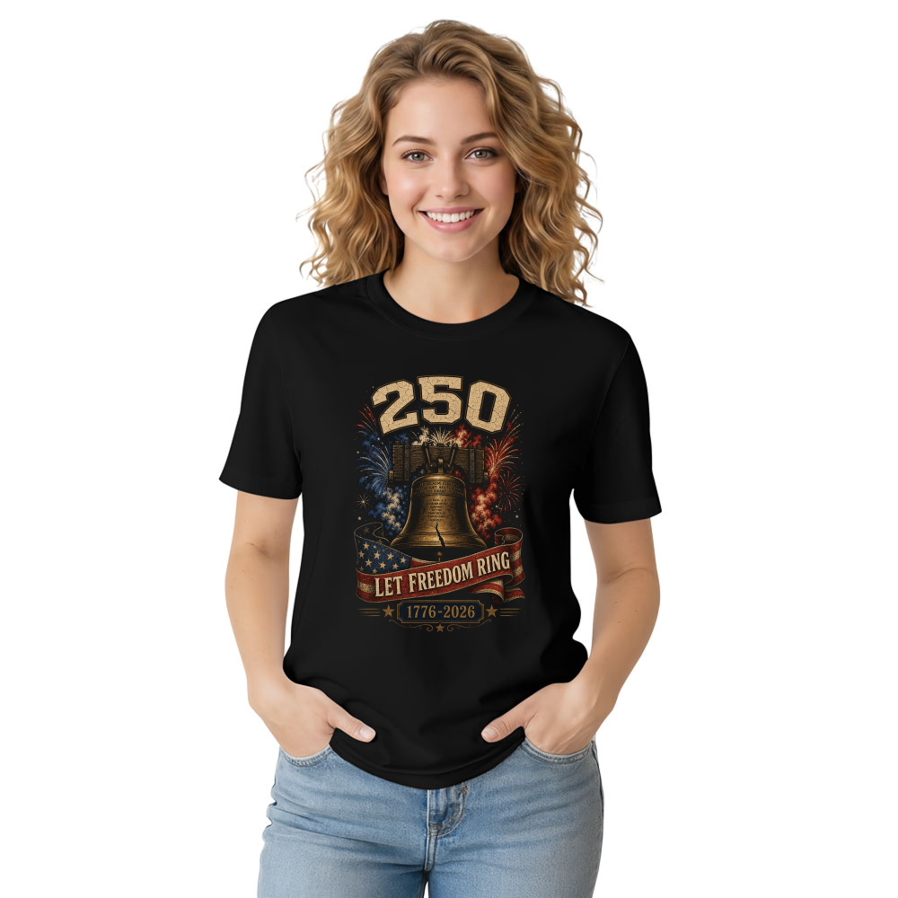 Patriotic Basic USA Pride Graphic T-Shirt