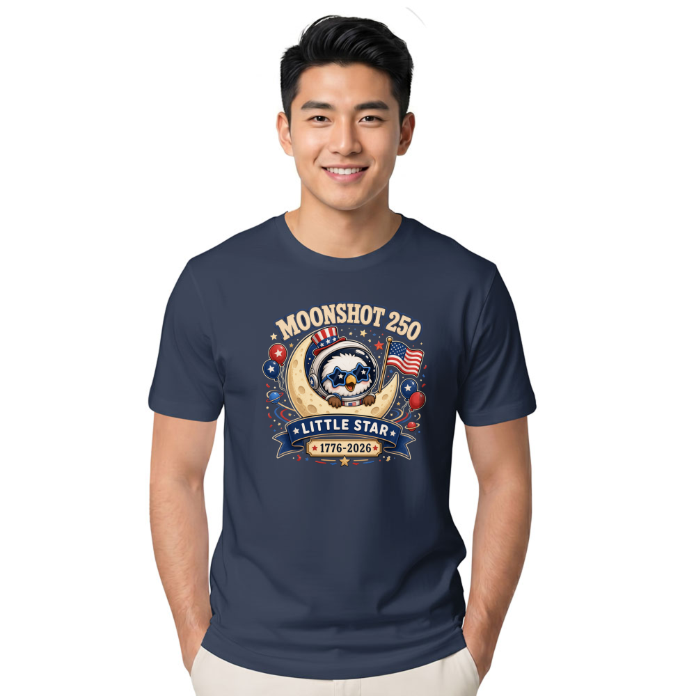 Cute Cartoon Eagles Graphic T-Shirt