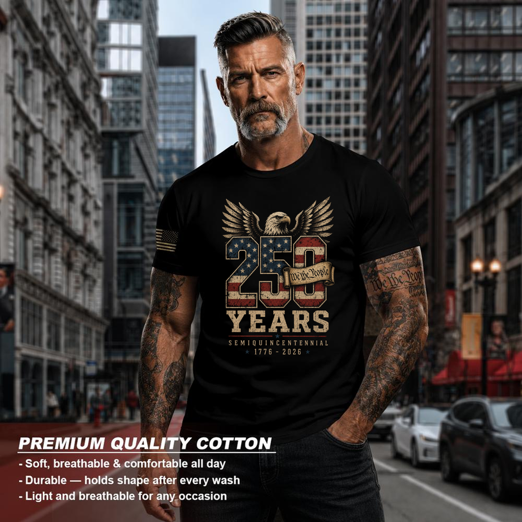 Patriotic Graphic T-Shirt
