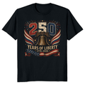 Basic Patriotic American Flag Graphic T-Shirt